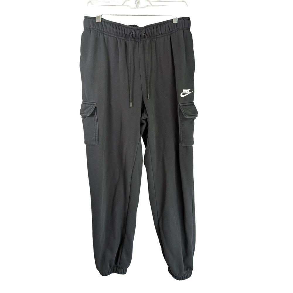 Nike Sweatpants Mens M Black Cargo‎ Joggers
